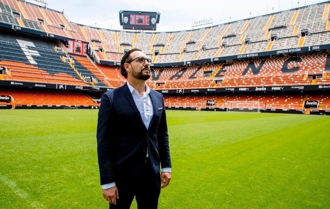 Bordalás, presentado: "Vengo a ayudar para recuperar el ADN del Valencia"