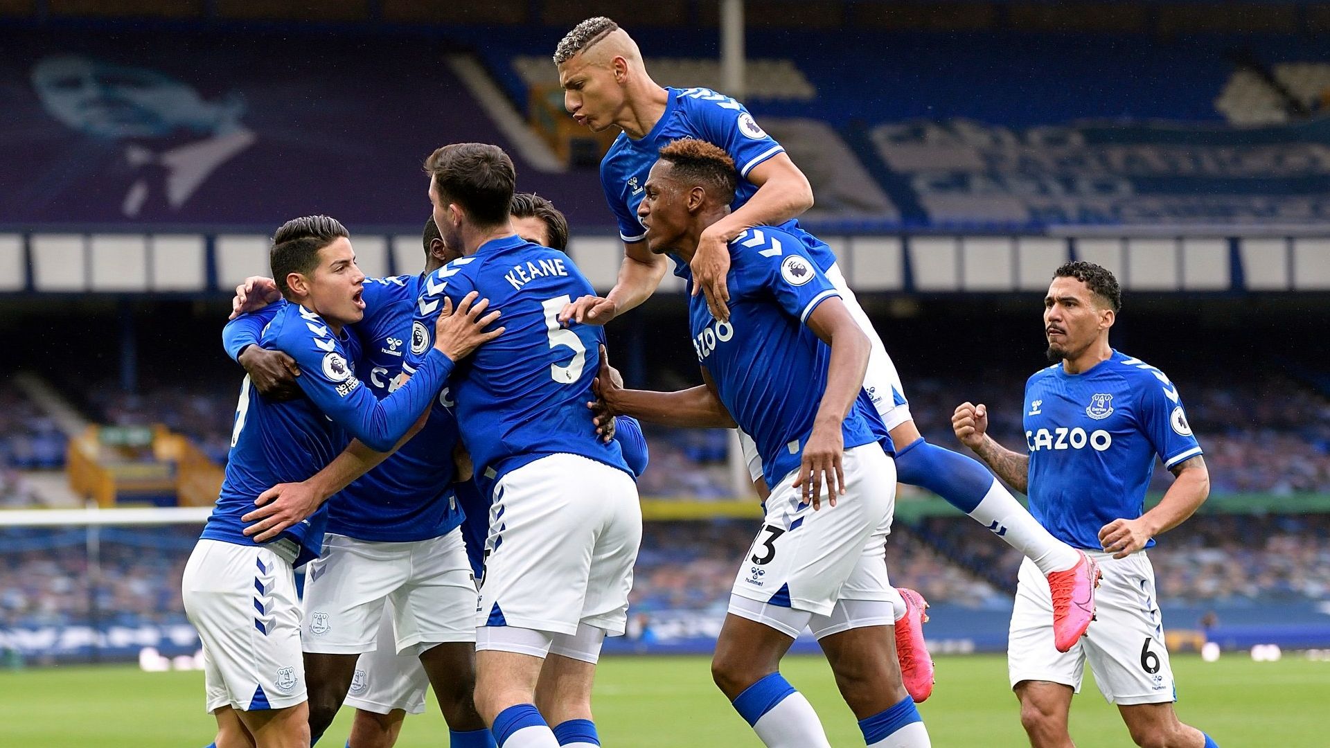 Everton Liverpool Premier League 2020