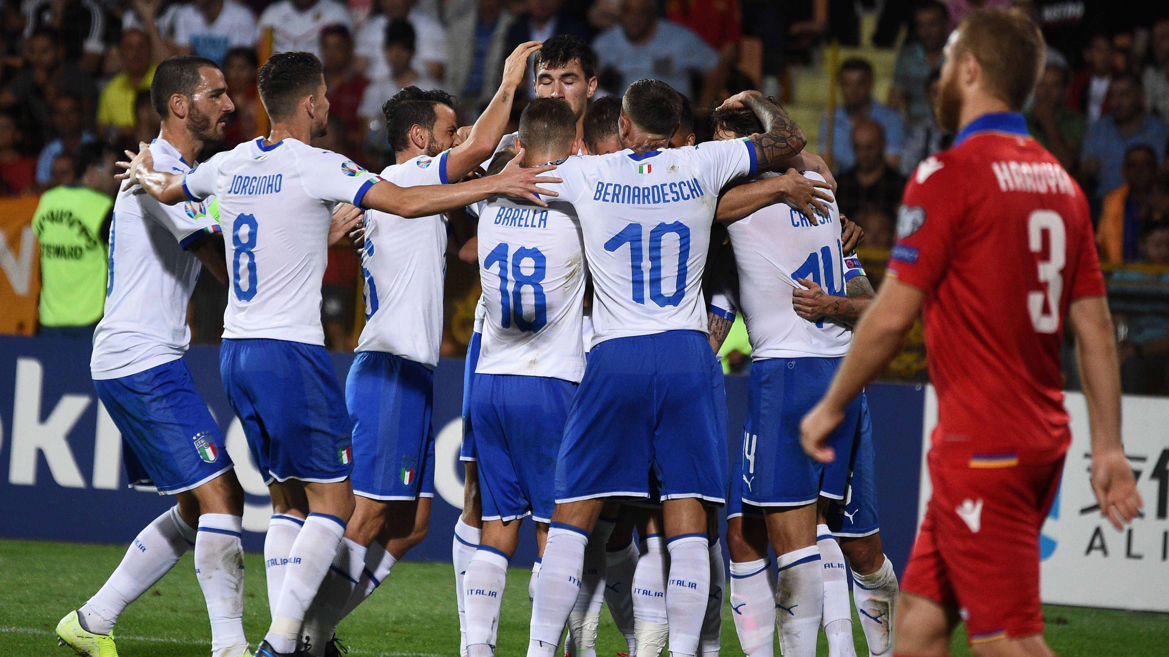 Italy vs. Armenia European Qualifiers