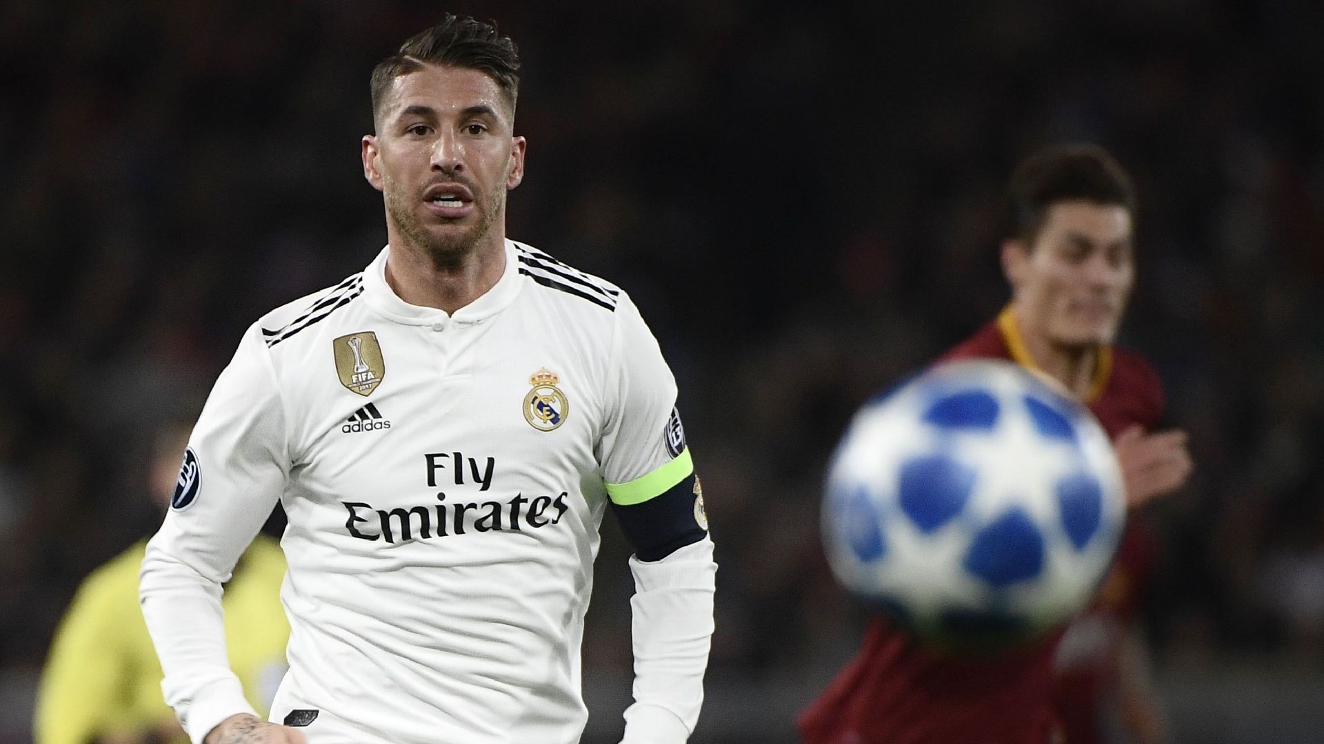 Sergio Ramos, Real Madrid vs Roma