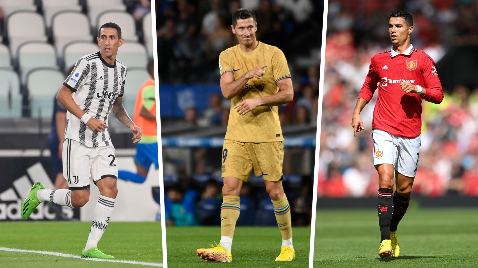 Di Maria Lewandowski Ronaldo