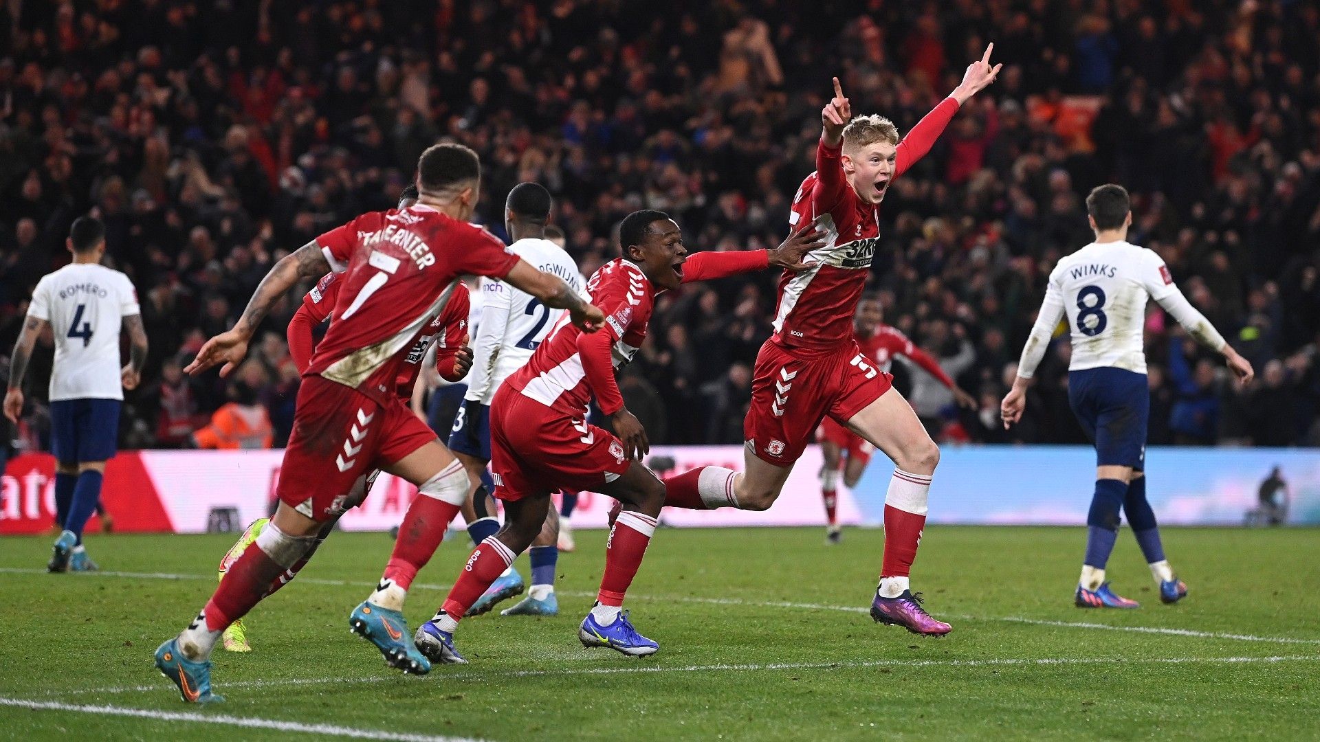 Tottenham Middlesbrough FA Cup 2021-22