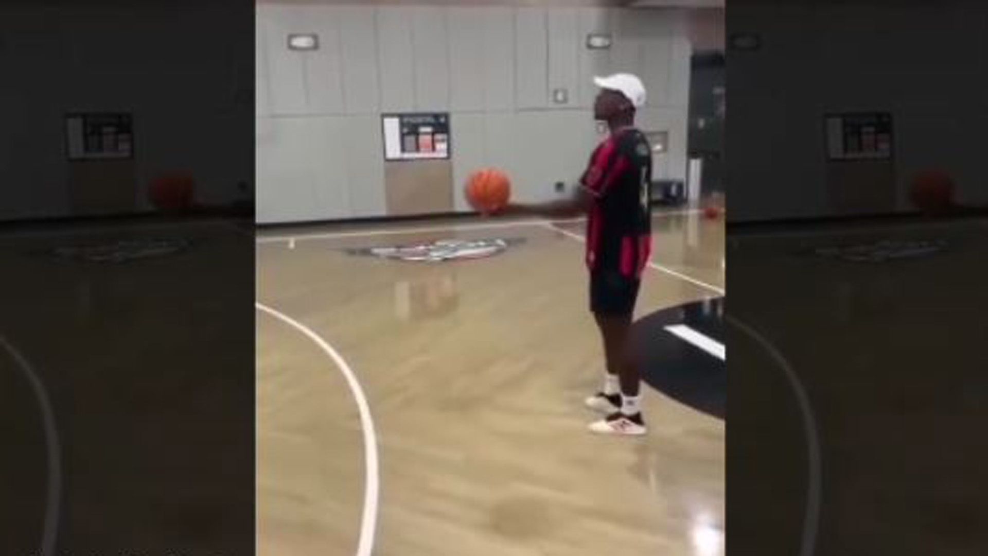 Paul Pogba Video Basketball
