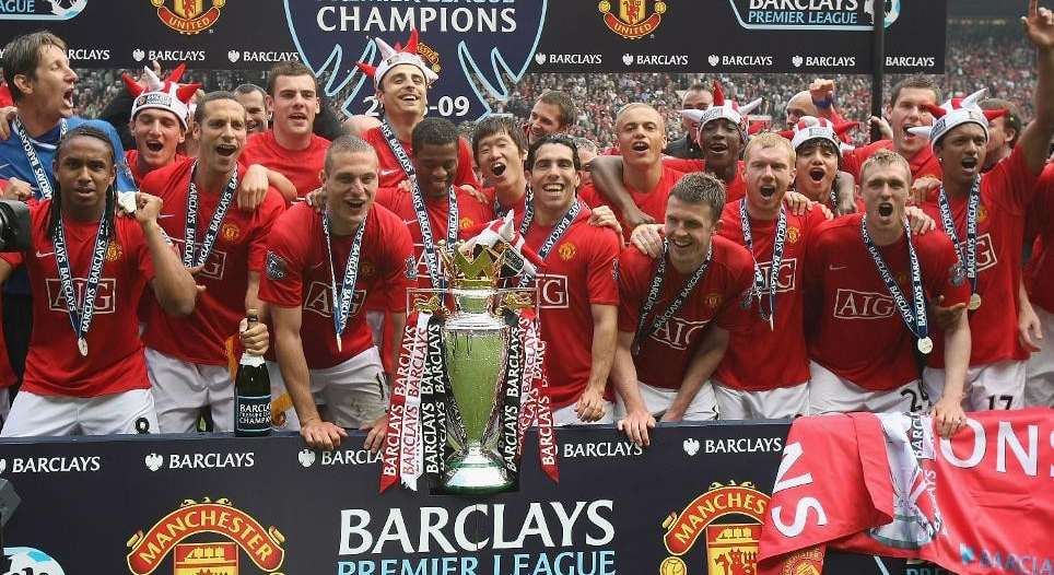 Manchester United Premier League 2008