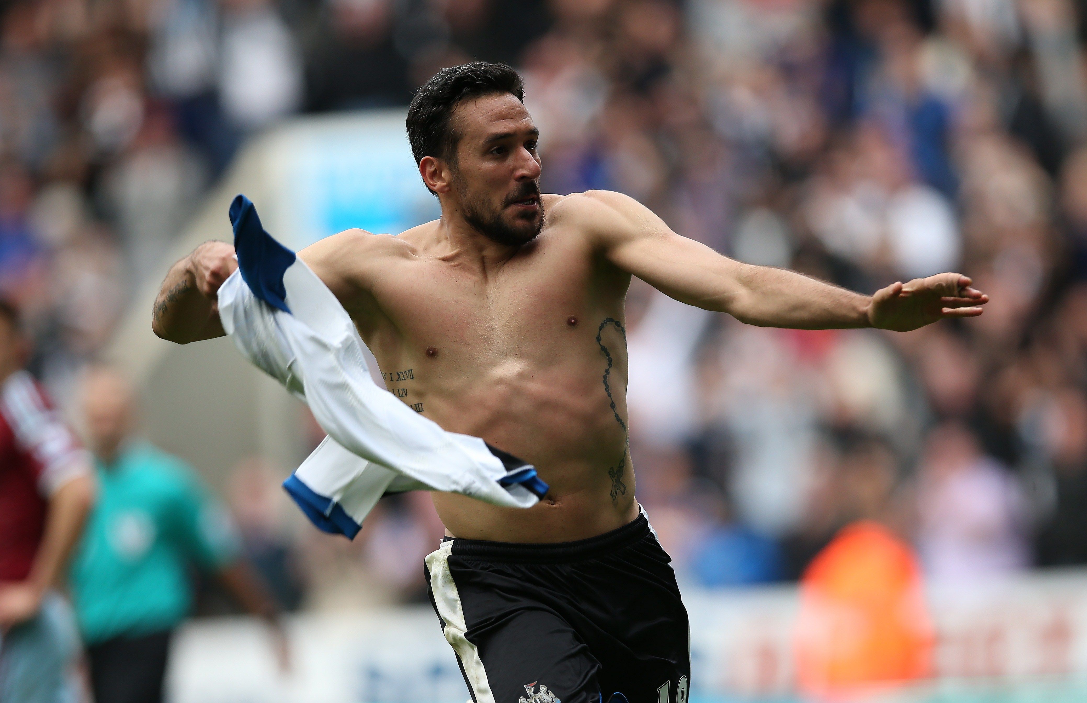 Jonás Gutiérrez, gol a West Ham