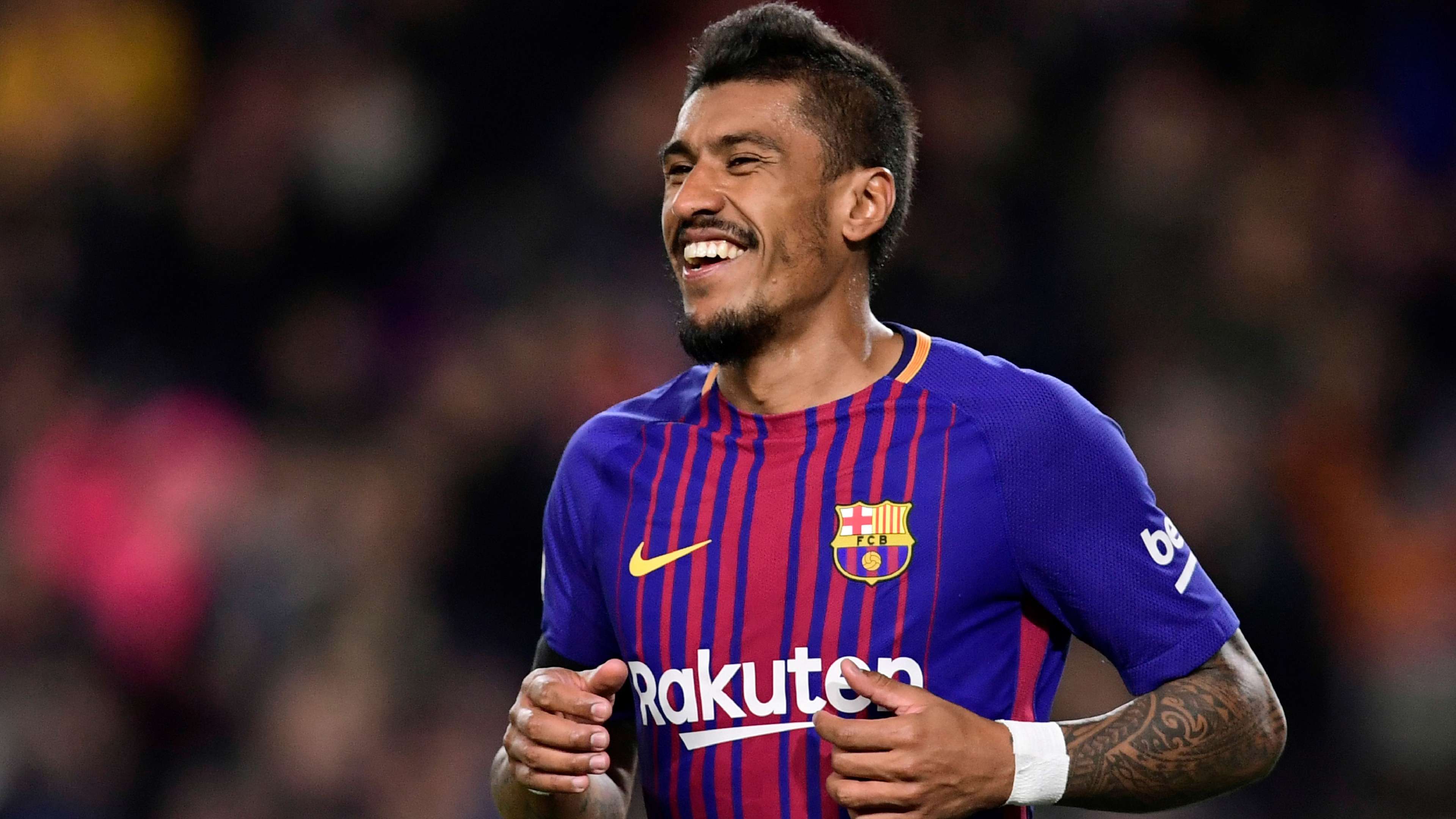 Paulinho Barcelona Deportivo LaLiga 17122017