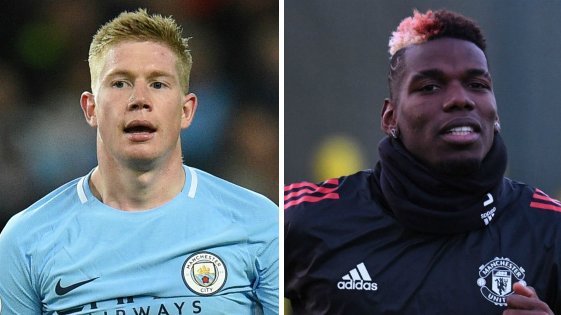 Kevin De Bruyne Paul Pogba