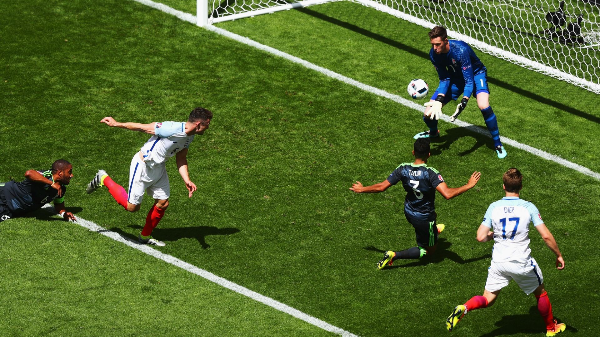 HD Gary Cahill England Wales Euro 2016