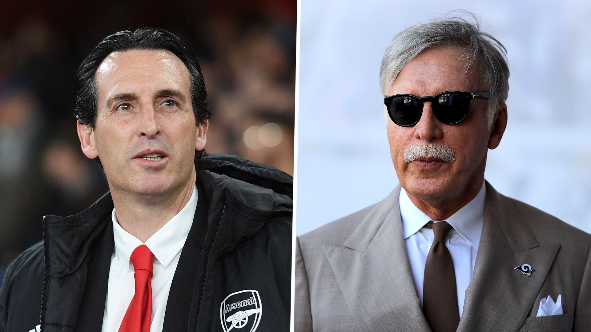 Unai Emery Stan Kroenke Arsenal