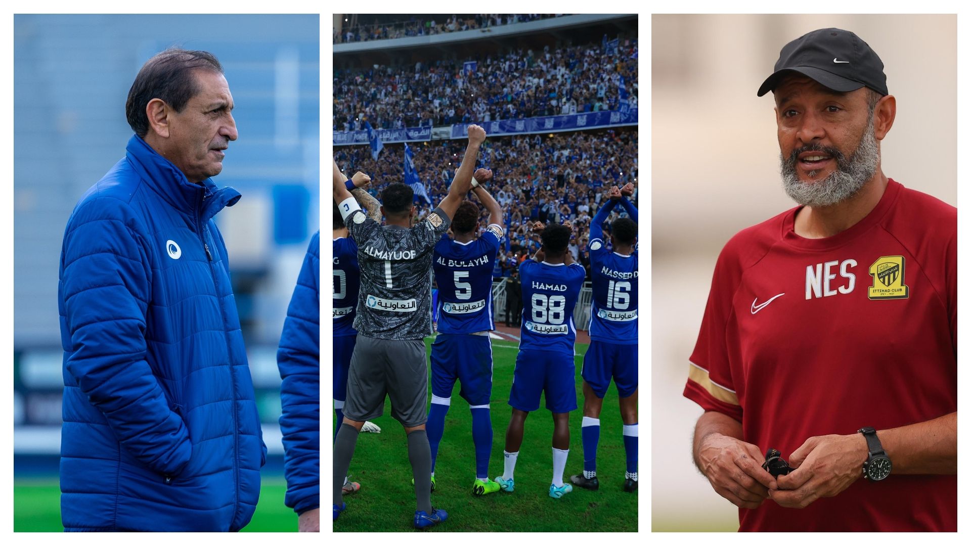 hilal - ittihad - Nuno Santo - Ramon Diaz 2023