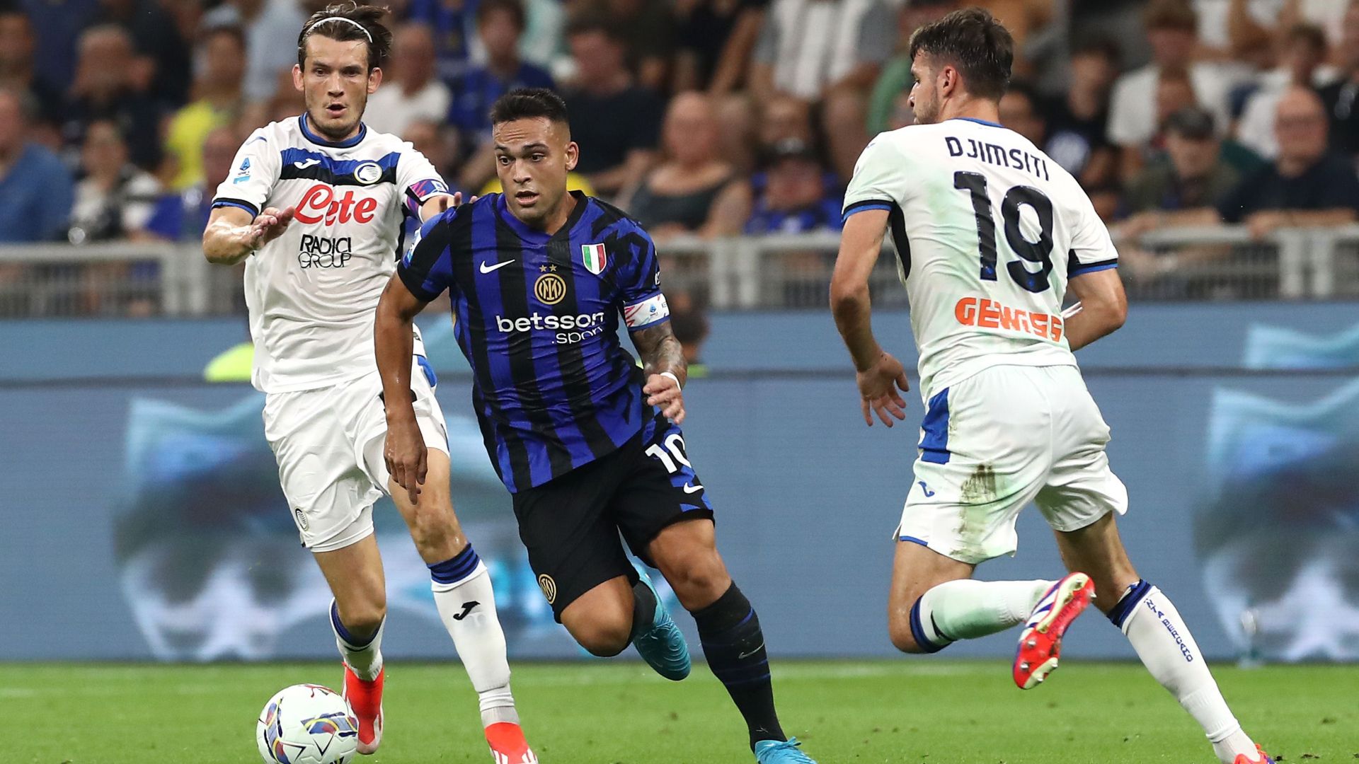 De Roon Lautaro Djimsiti Inter Atalanta