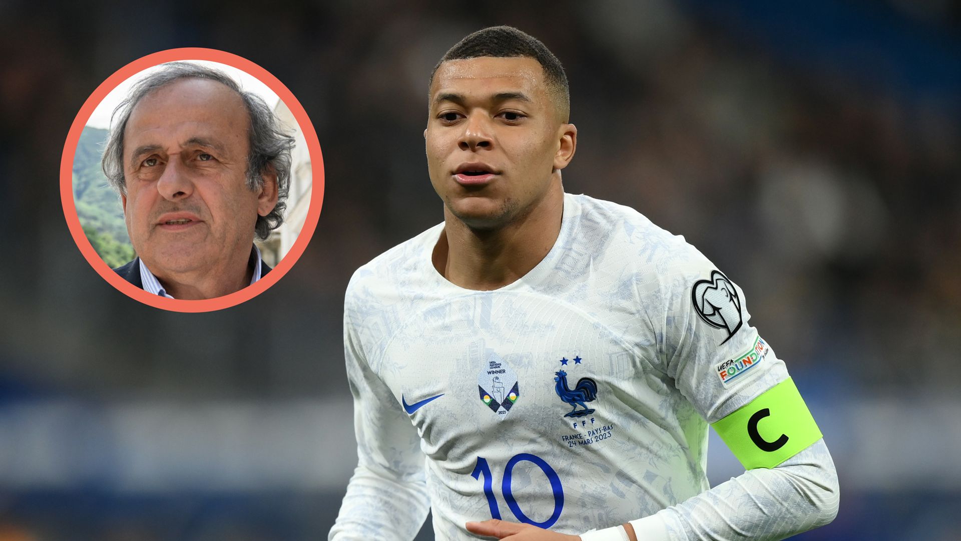 Equipe de France Michel Platini Kylian Mbappé