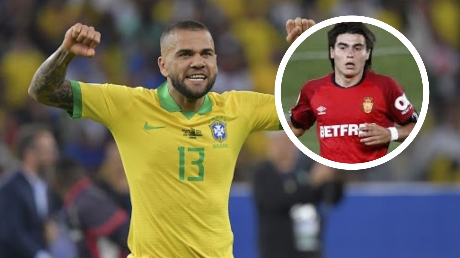 Dani Alves Luka Romero