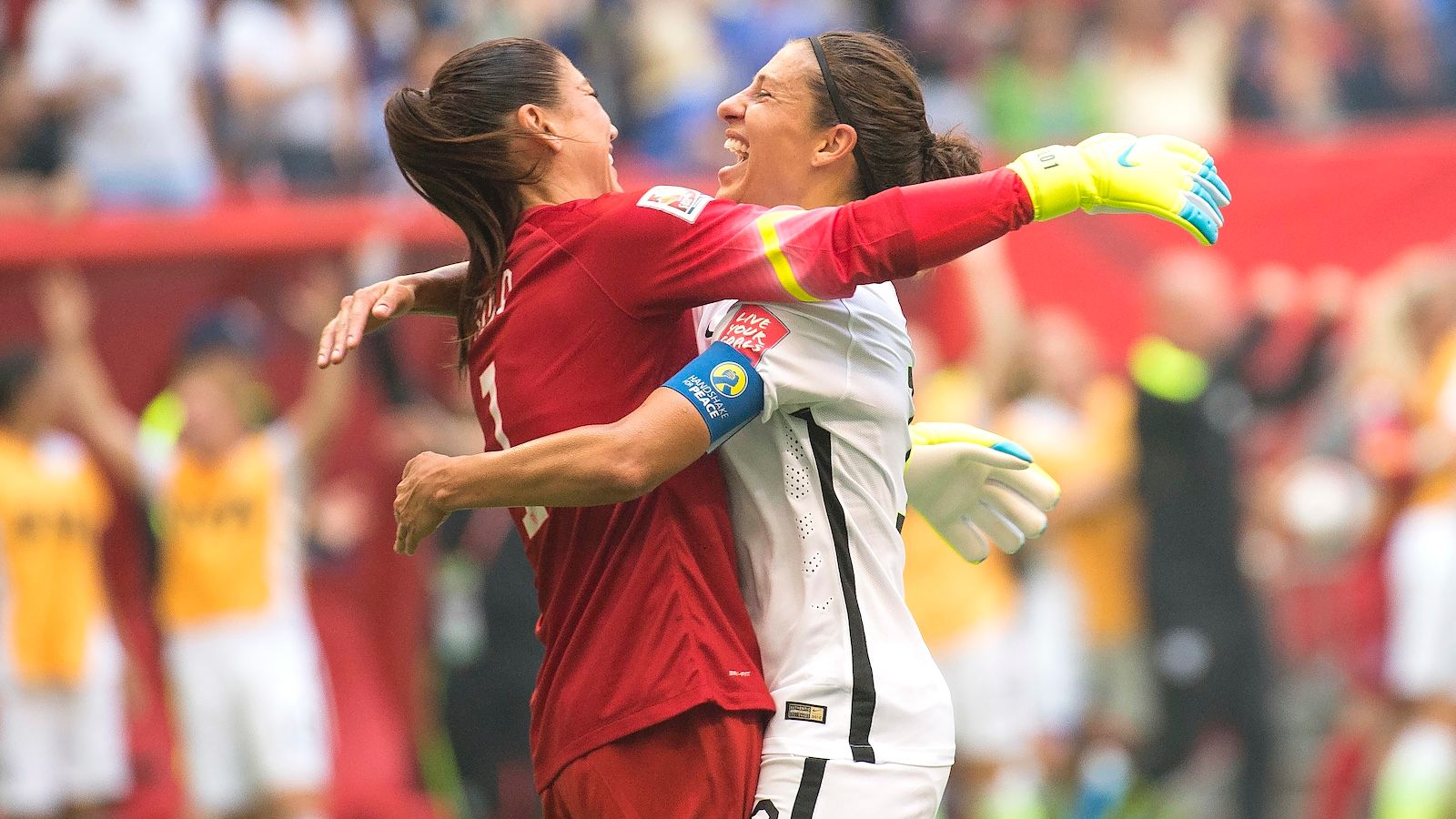 Carli Lloyd Hope Solo USWNT World Cup 2015
