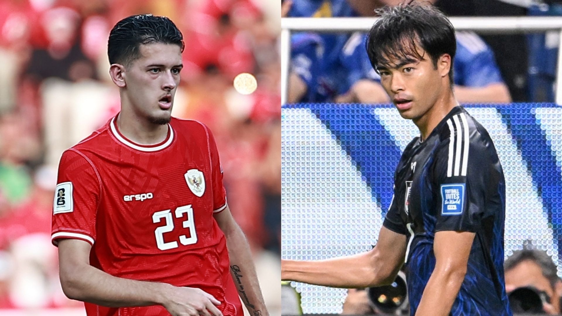 Justin Hubner Indonesia Kaoru Mitoma Japan