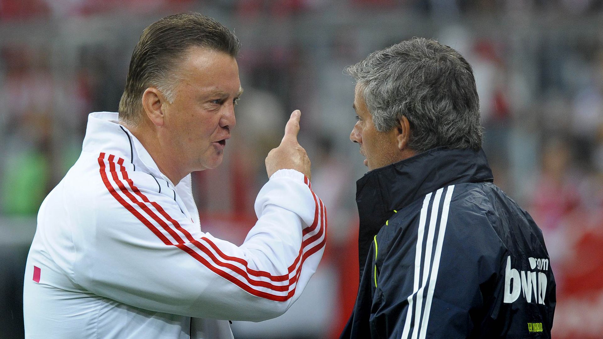 Louis van Gaal Jose Mourinho
