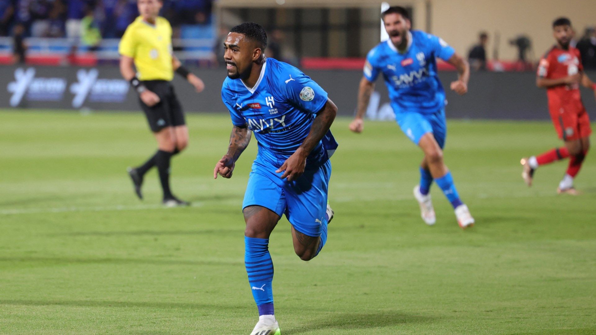 Al Hilal VS Al Ettifaq FC - Malcom  