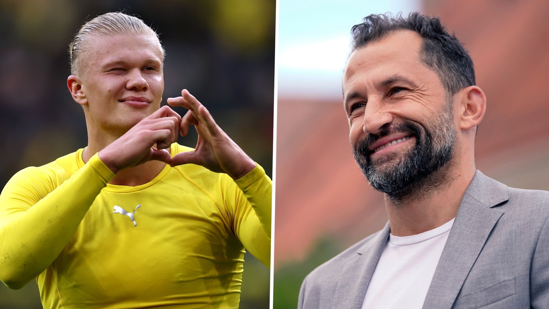 GFX Erling Haaland Hasan Salihamidzic