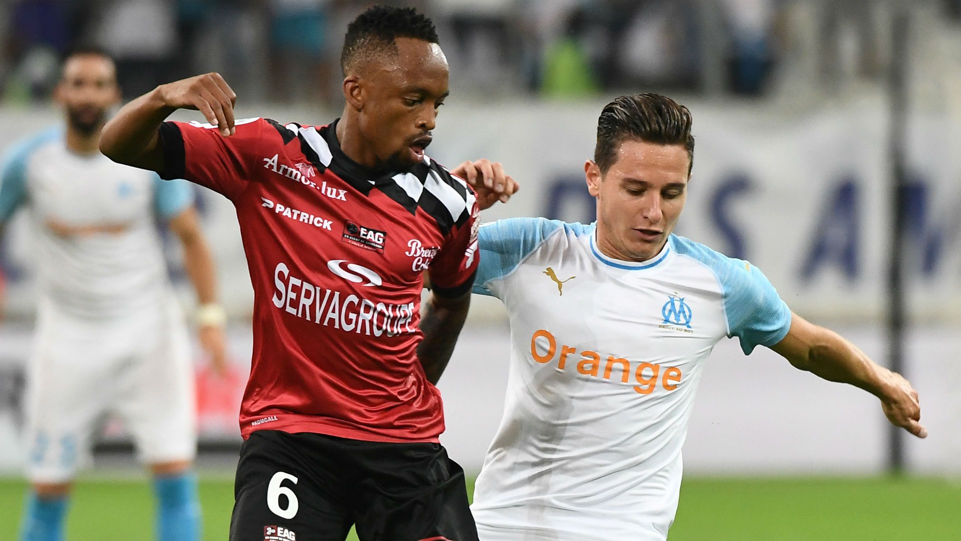 Florian Thauvin Lebogang Phiri Marseille Guingamp Ligue 1 16092018