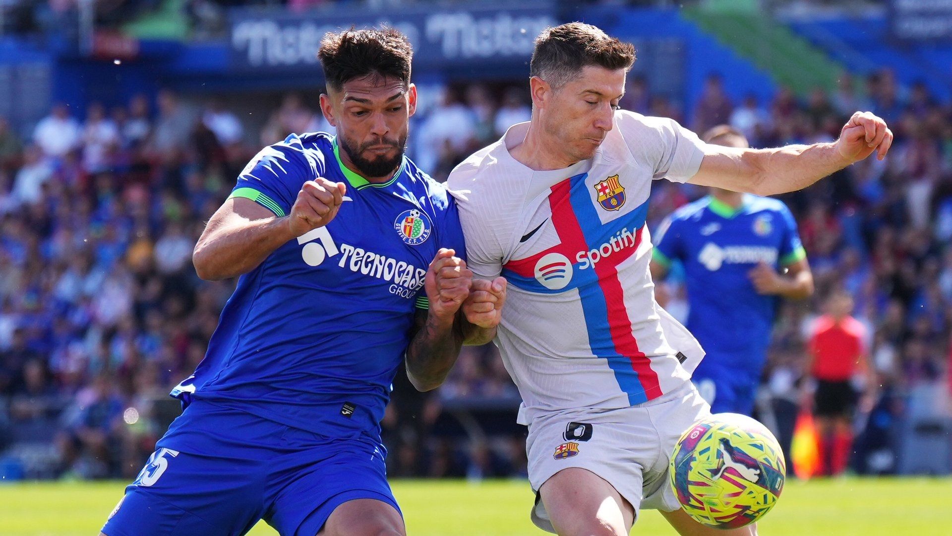 Robert Lewandowski Getafe Barcelona 2022-23