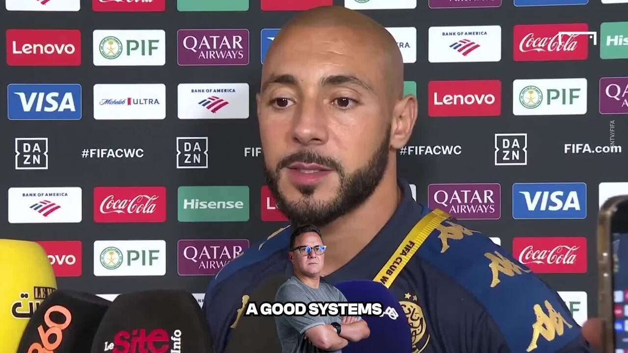 Nordin Amrabat CWC press conference video