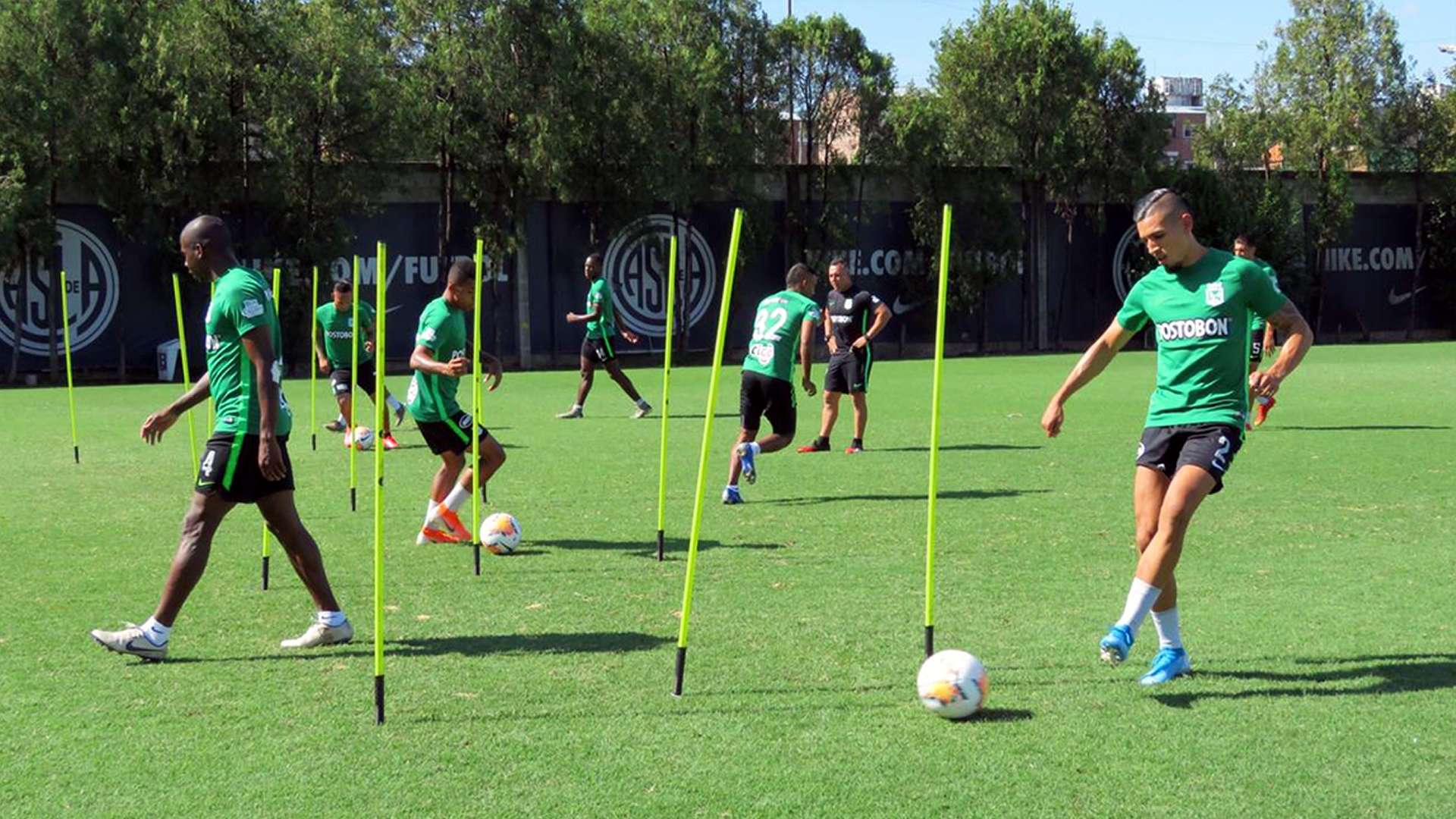 Atlético Nacional Entrenamiento Copa Sudamericana 2020