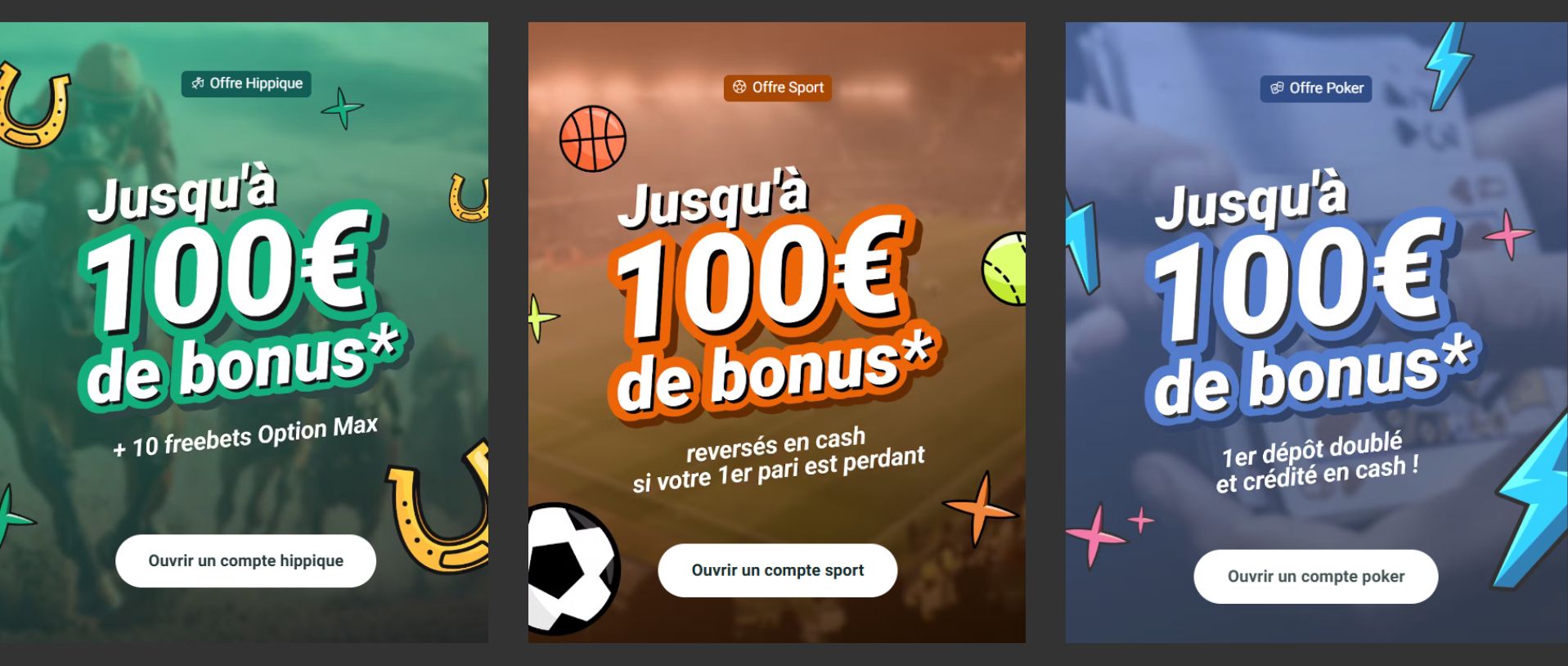 bonus inscription pmu