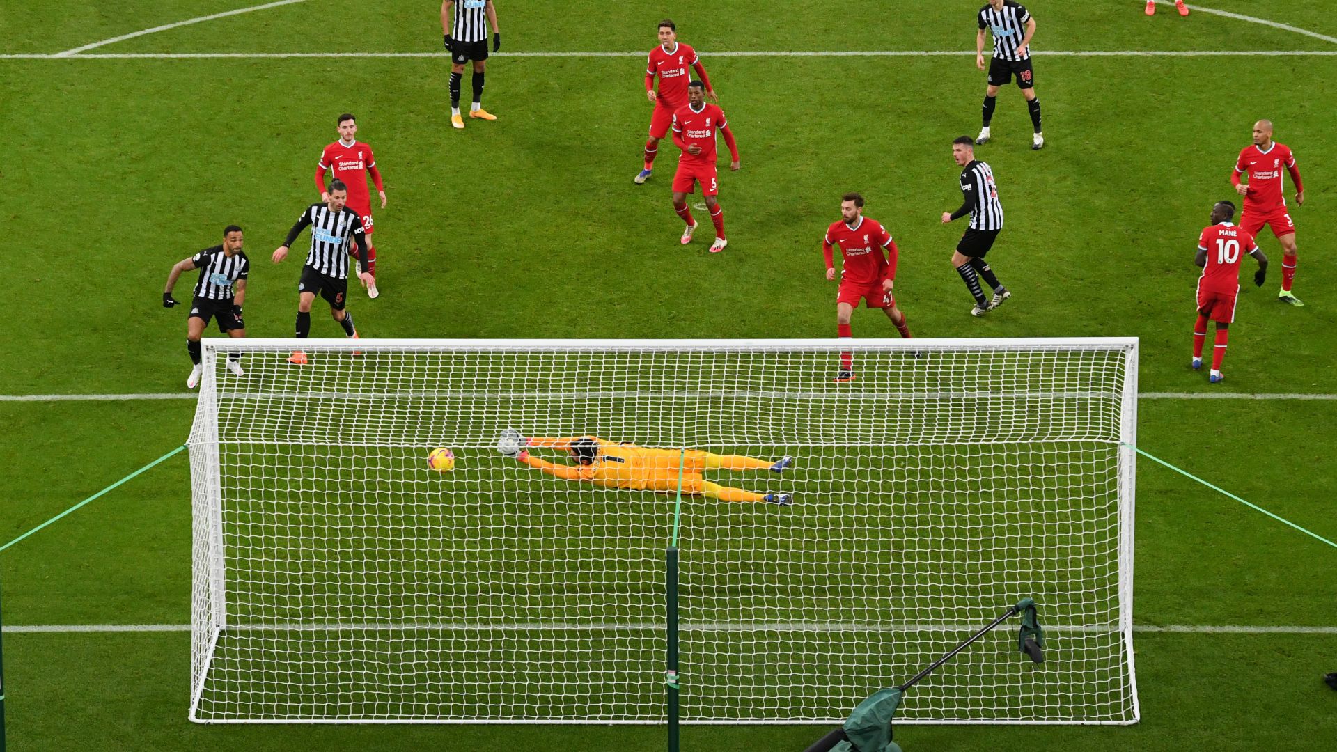 Alisson Liverpool Newcastle 2020-21