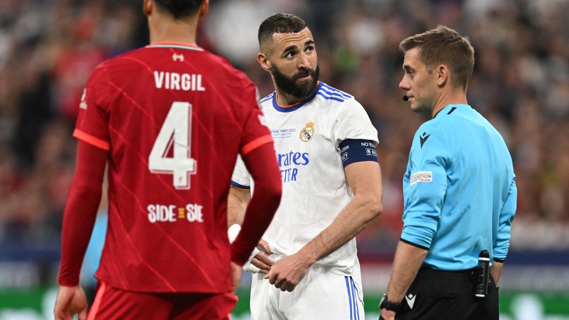 Karim Benzema Liverpool Real Madrid Champions League final 2022