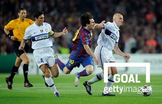 인테르 바르셀로나 메시