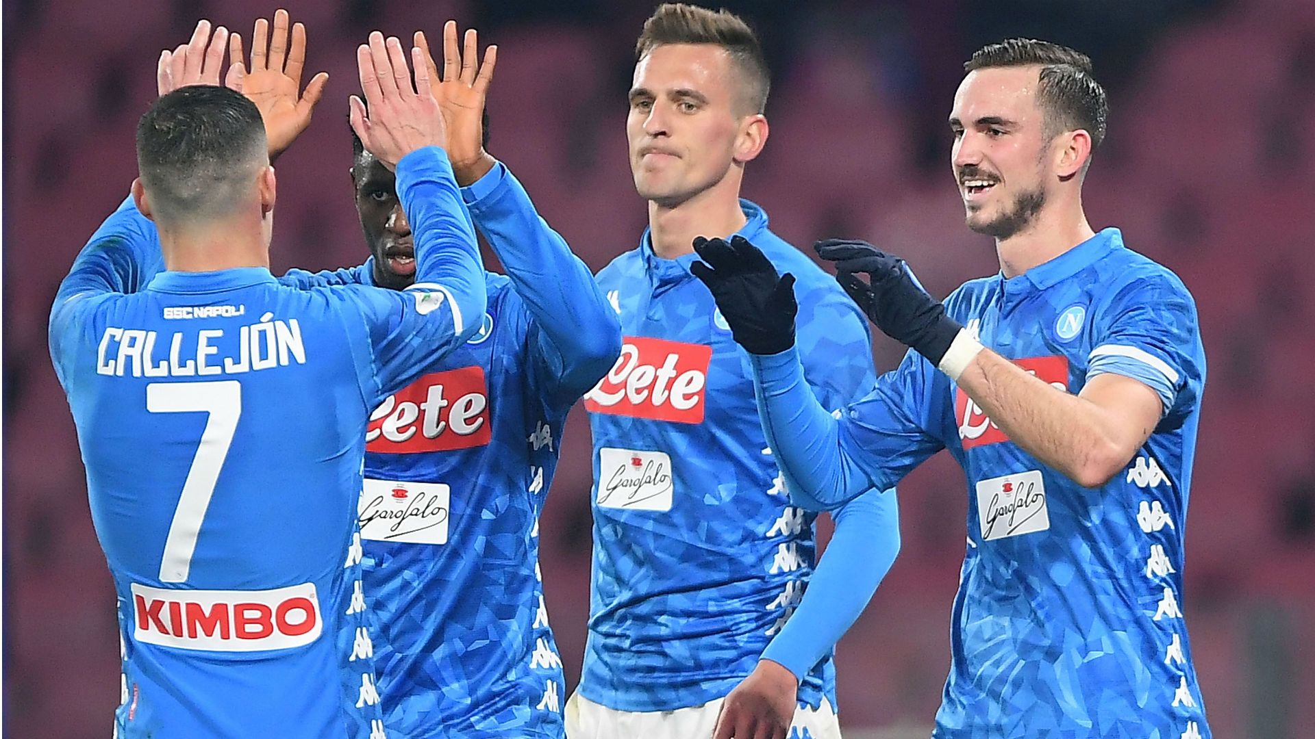 Napoli Sassuolo Coppa Italia