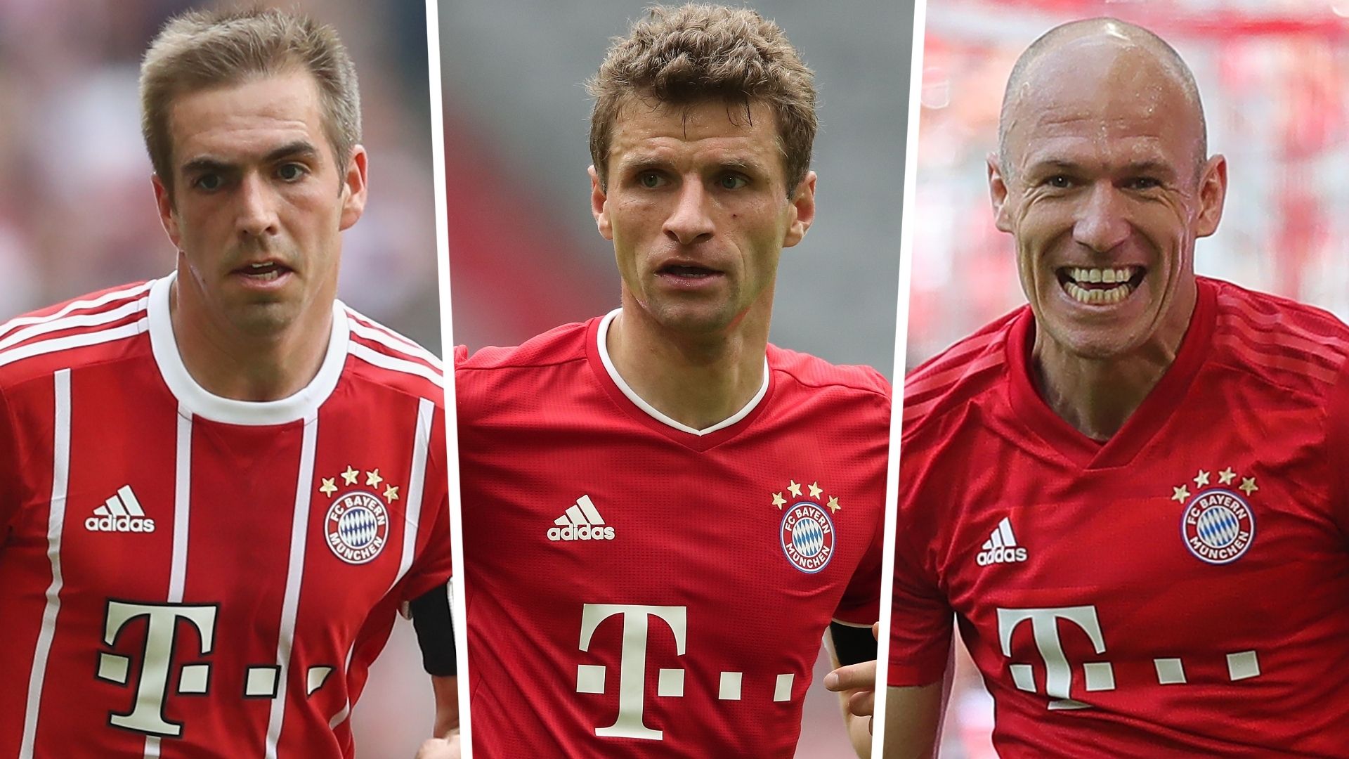 Philipp Lahm Thomas Muller Arjen Robben