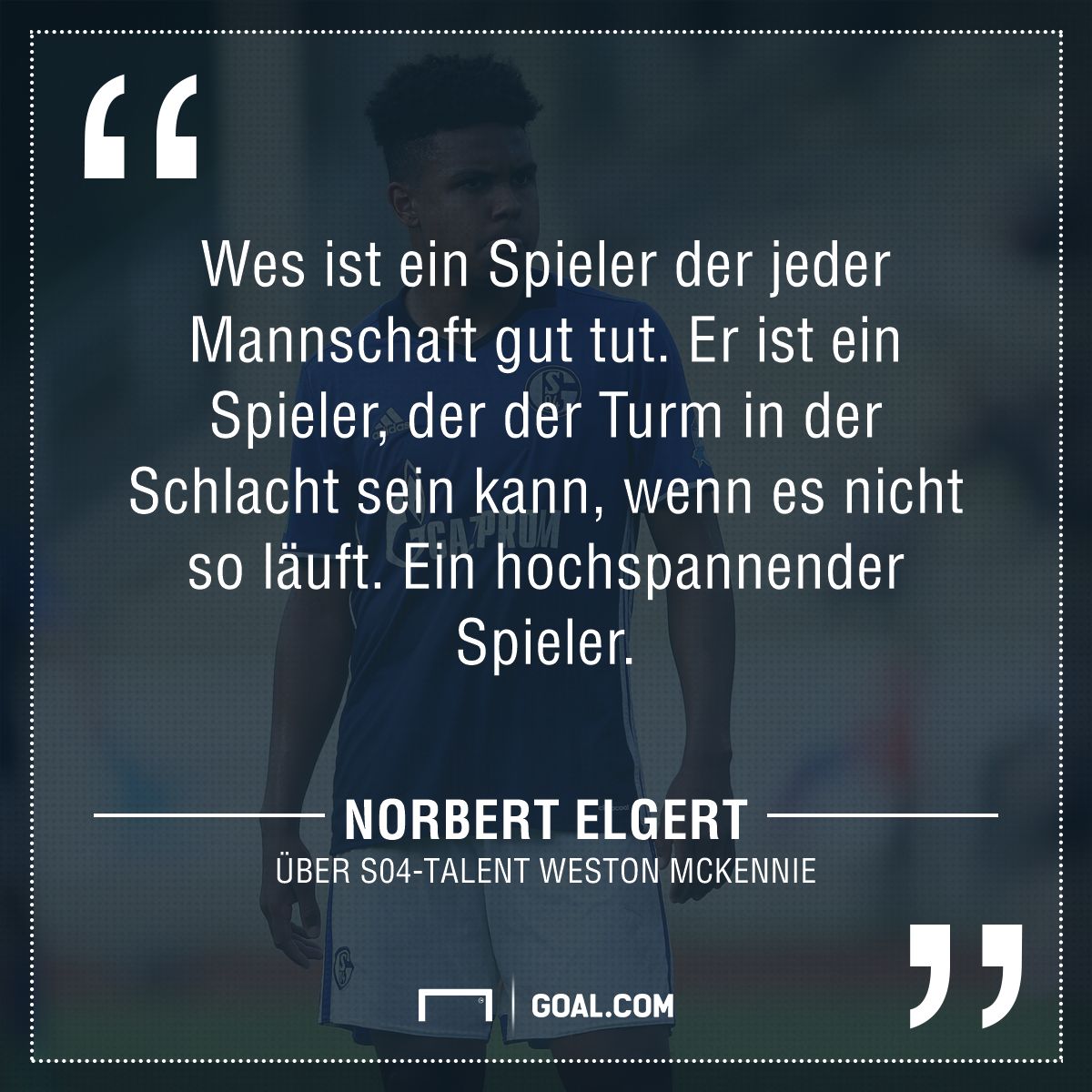 GFX Quote Weston McKennie