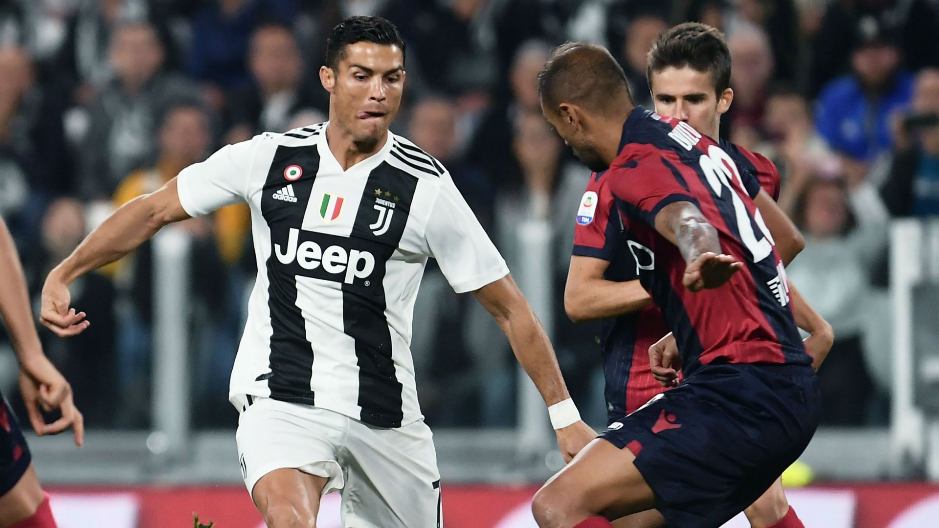 Cristiano Ronaldo Juventus Bologna Serie A