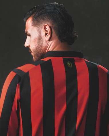 Theo Hernandez AC Milan special kit for 125th club anniversary