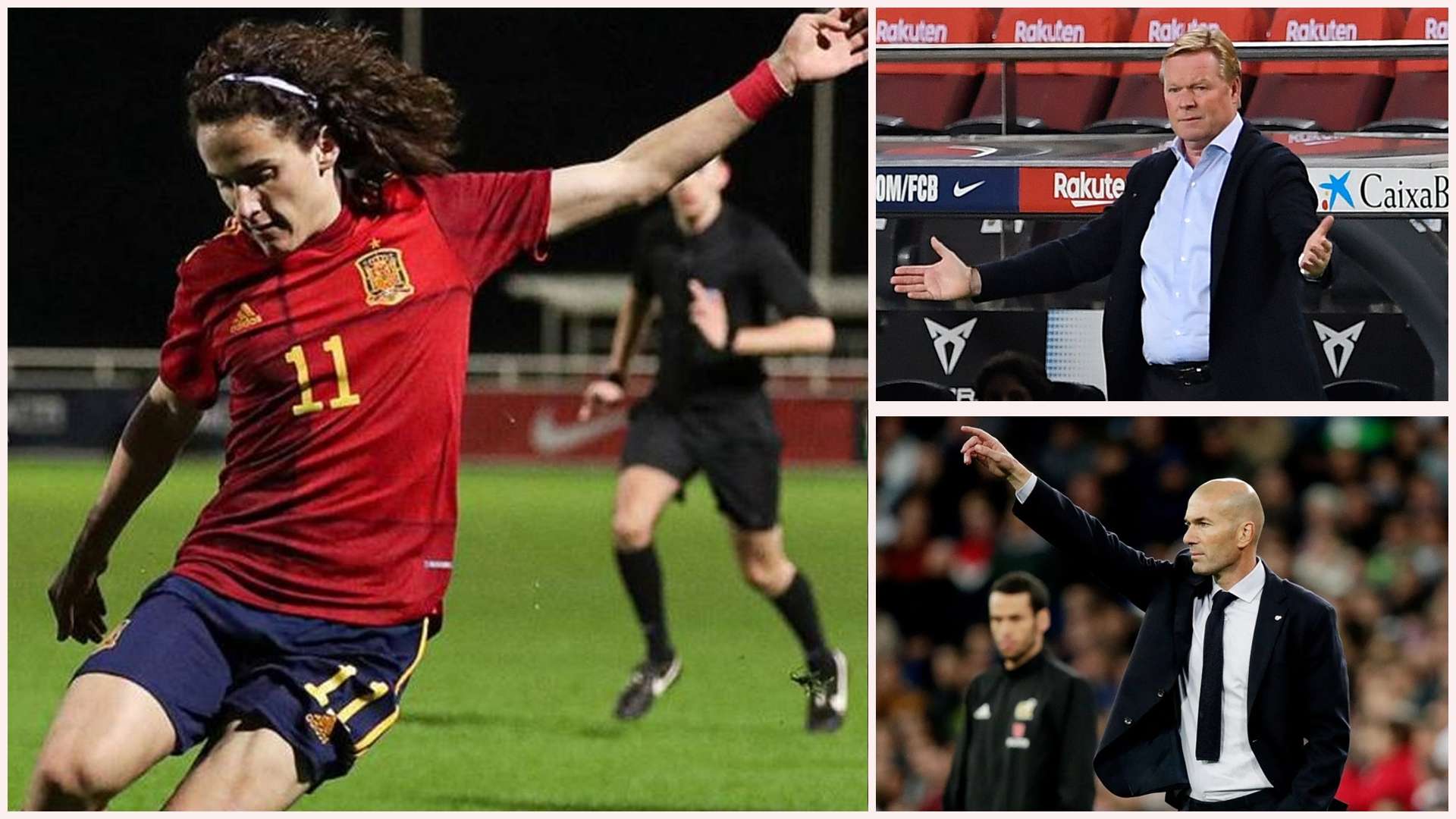 Fabio Blanco, Zidane y Koeman