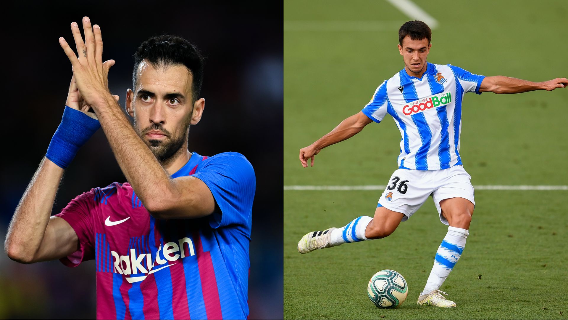 Sergio Busquets, Martin Zubimendi