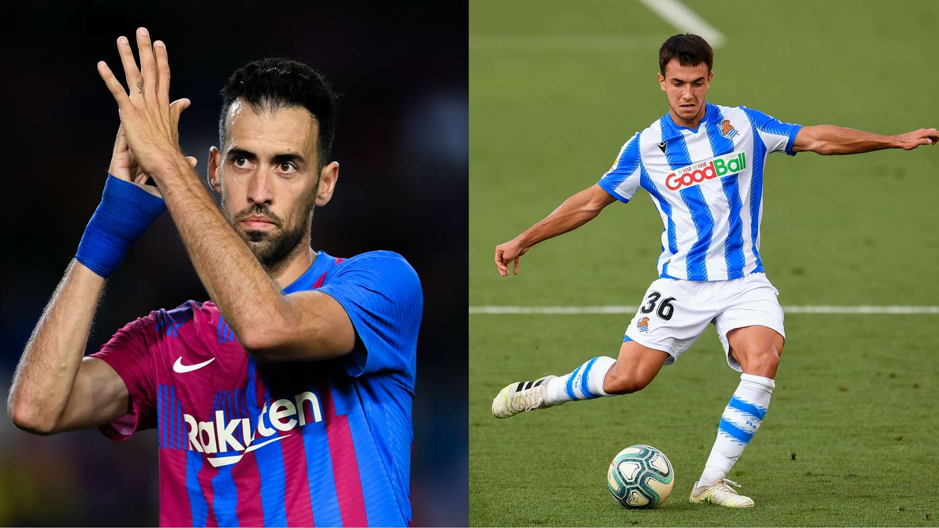 Sergio Busquets, Martin Zubimendi