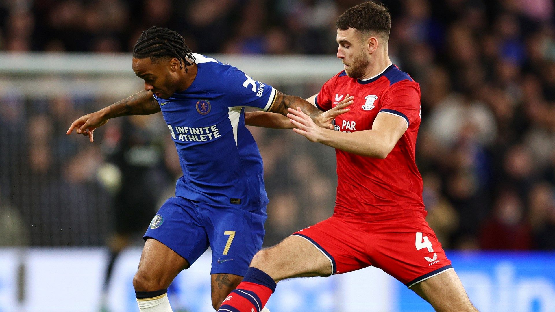 Raheem Sterling Dan Barlaser Chelsea Preston 2023-24