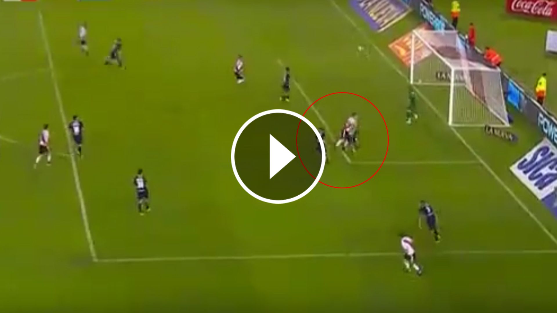 polemica gol de river alario