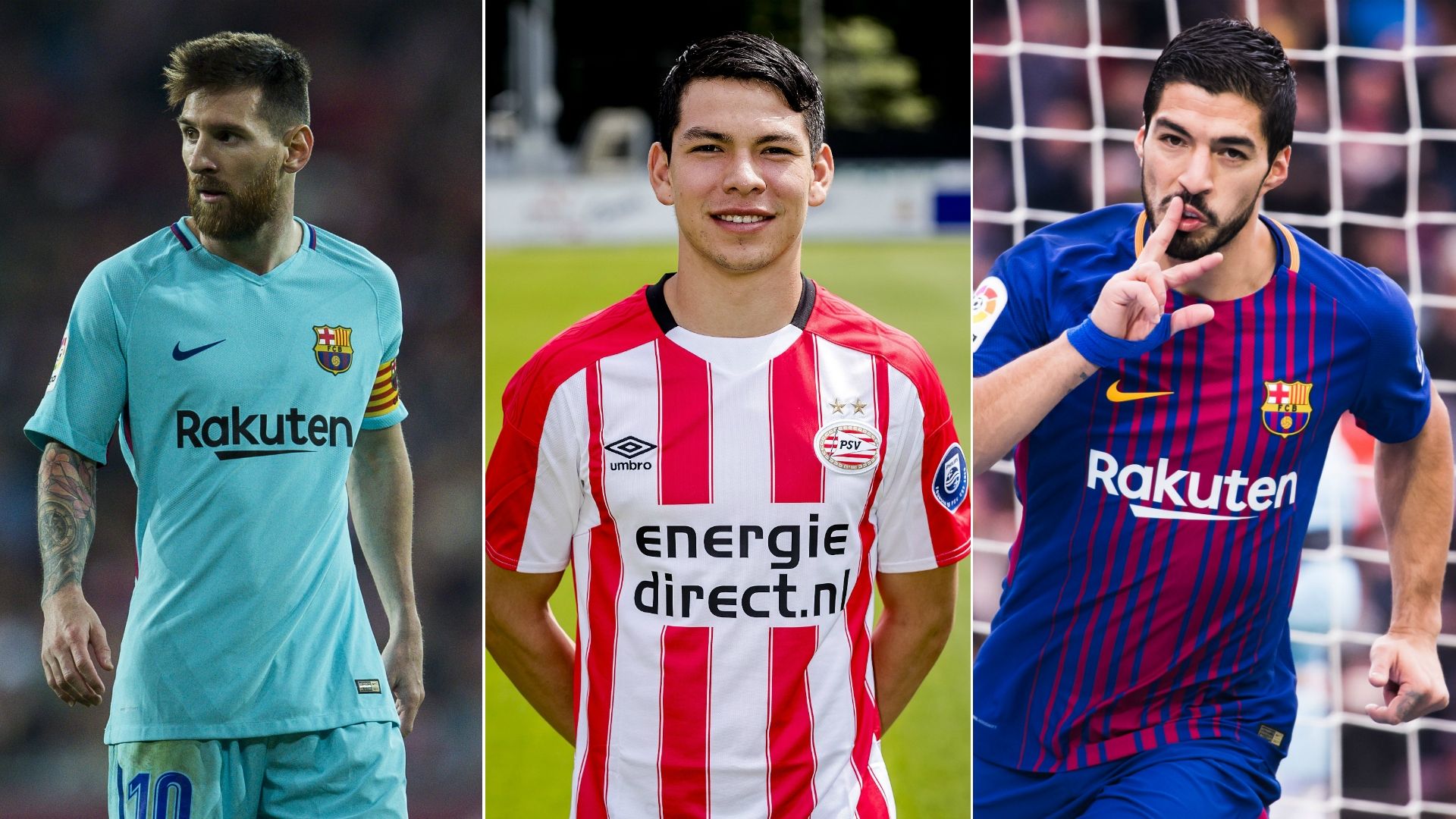 Messi - Lozano - Suárez