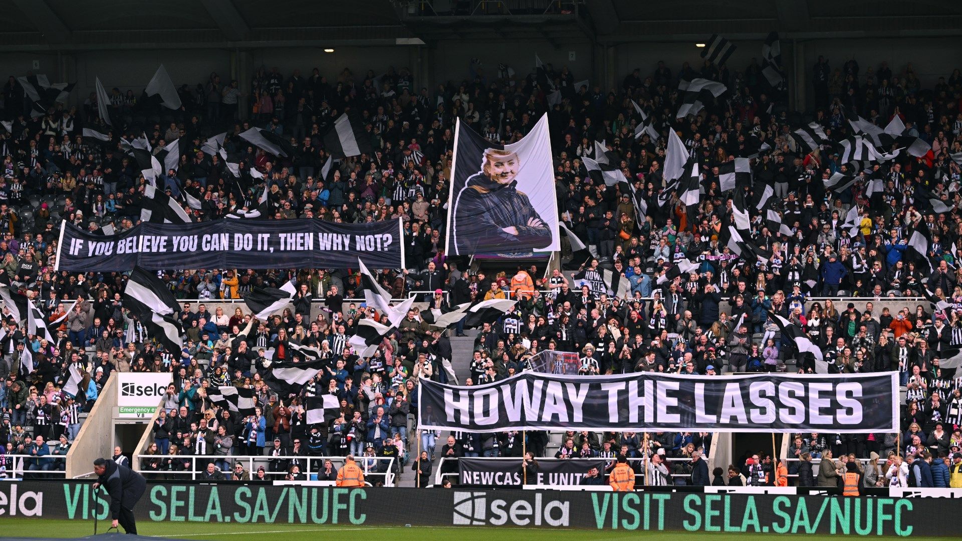 Newcastle United Women fans 2023-24