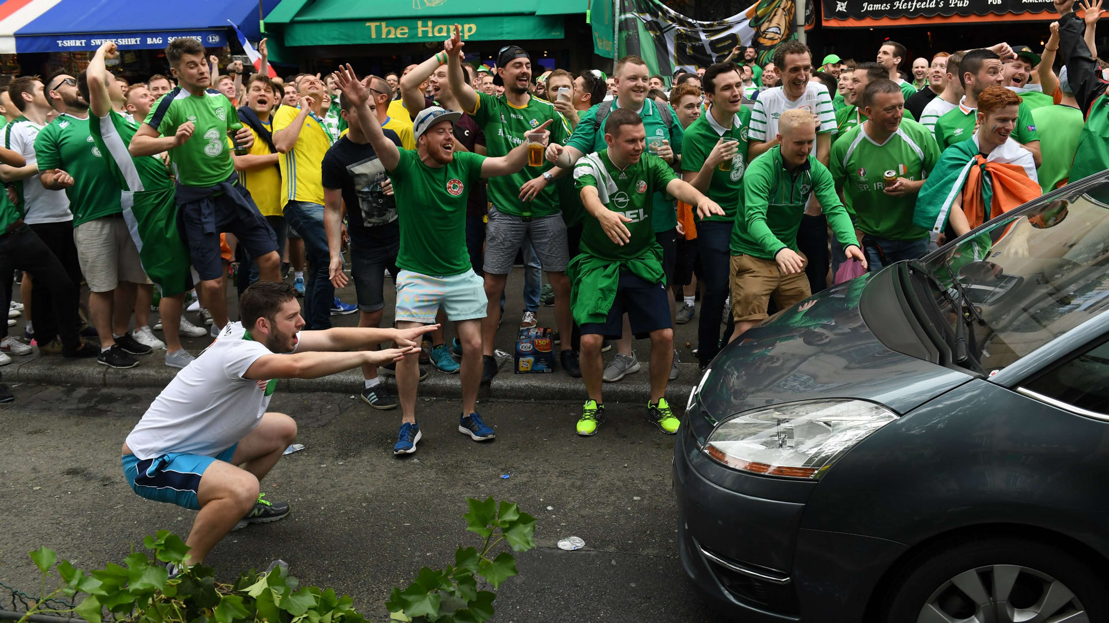 جماهير آيرلند يورو 2016