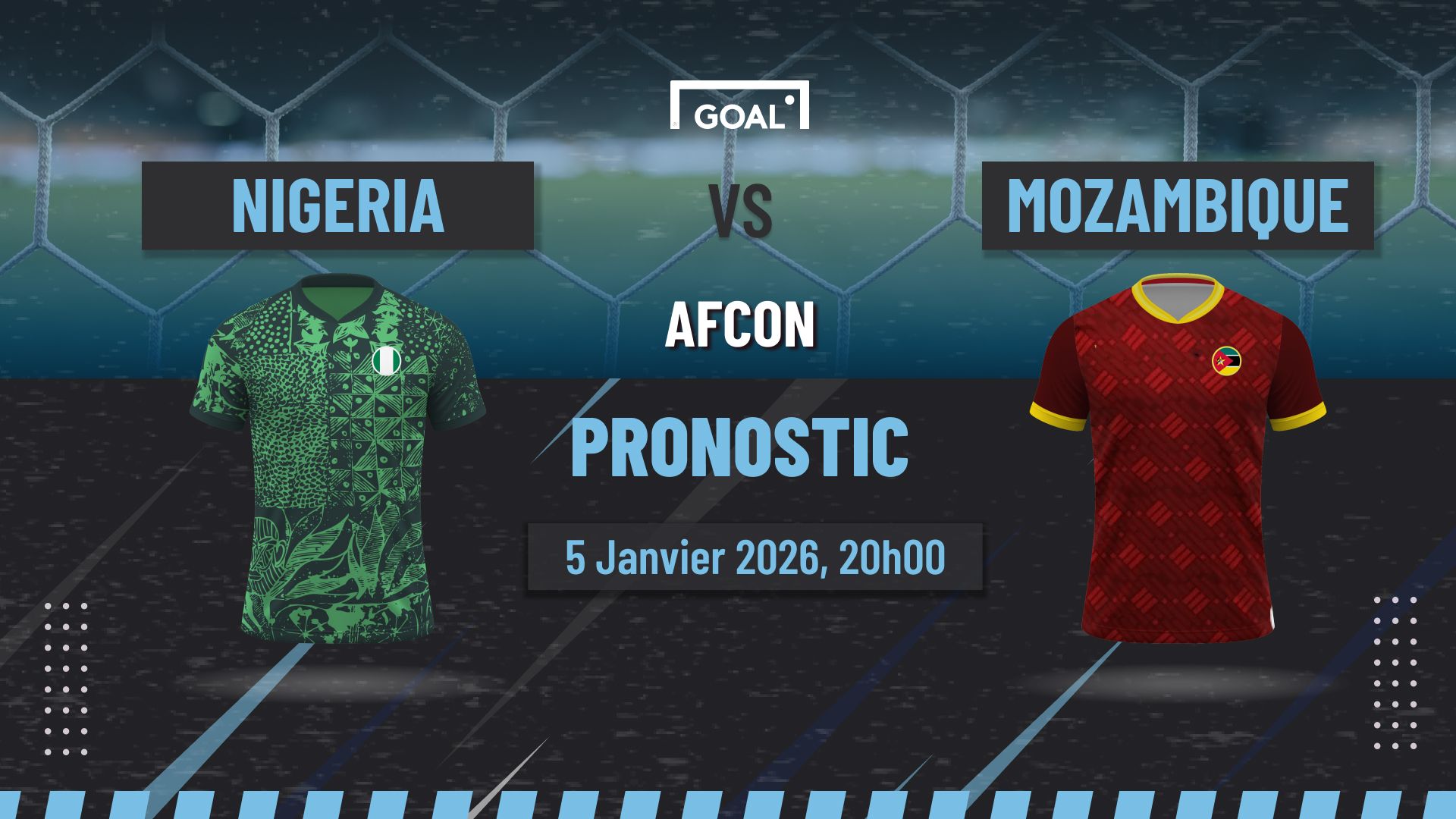 Pronostic Nigeria vs Mozambique
