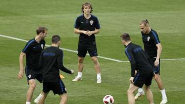 Croatia training World Cup 2018 07142018