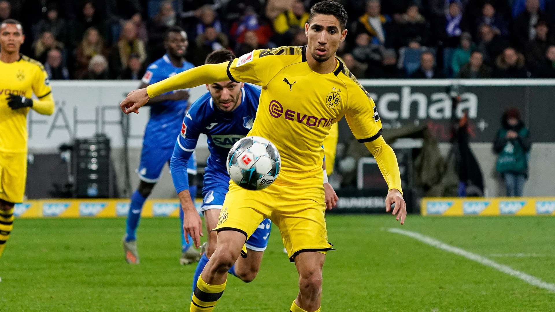 Achraf Hakimi BVB Hoffenheim 2019