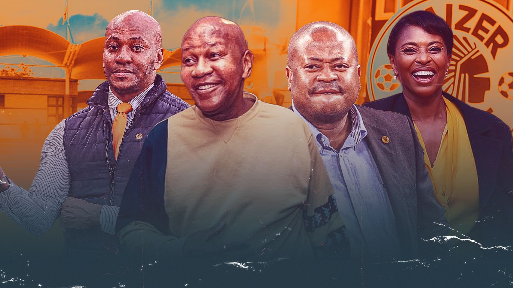 Kaizer Motaung, Bobby Motaung, Jessica Motaung 2-1