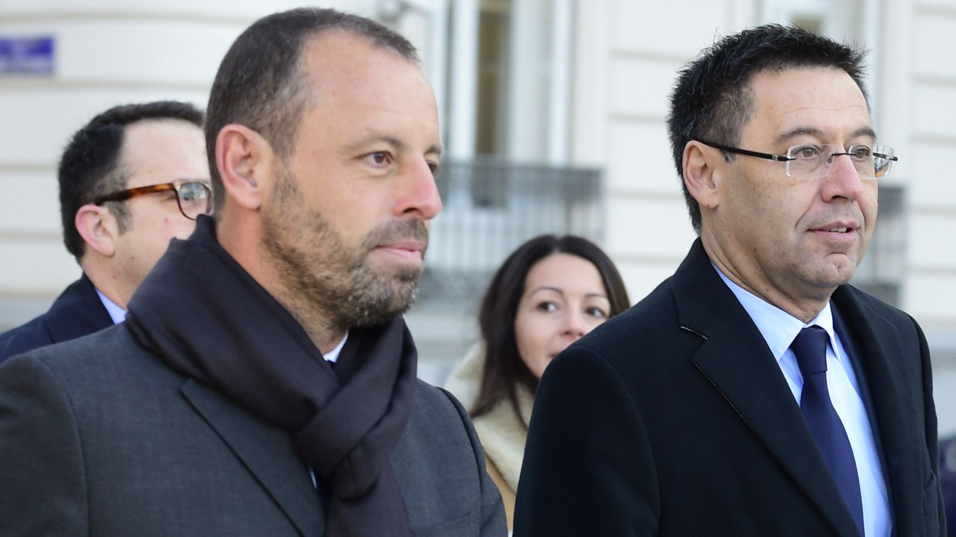 Sandro Rosell Josep Maria Bartomeu Barcelona