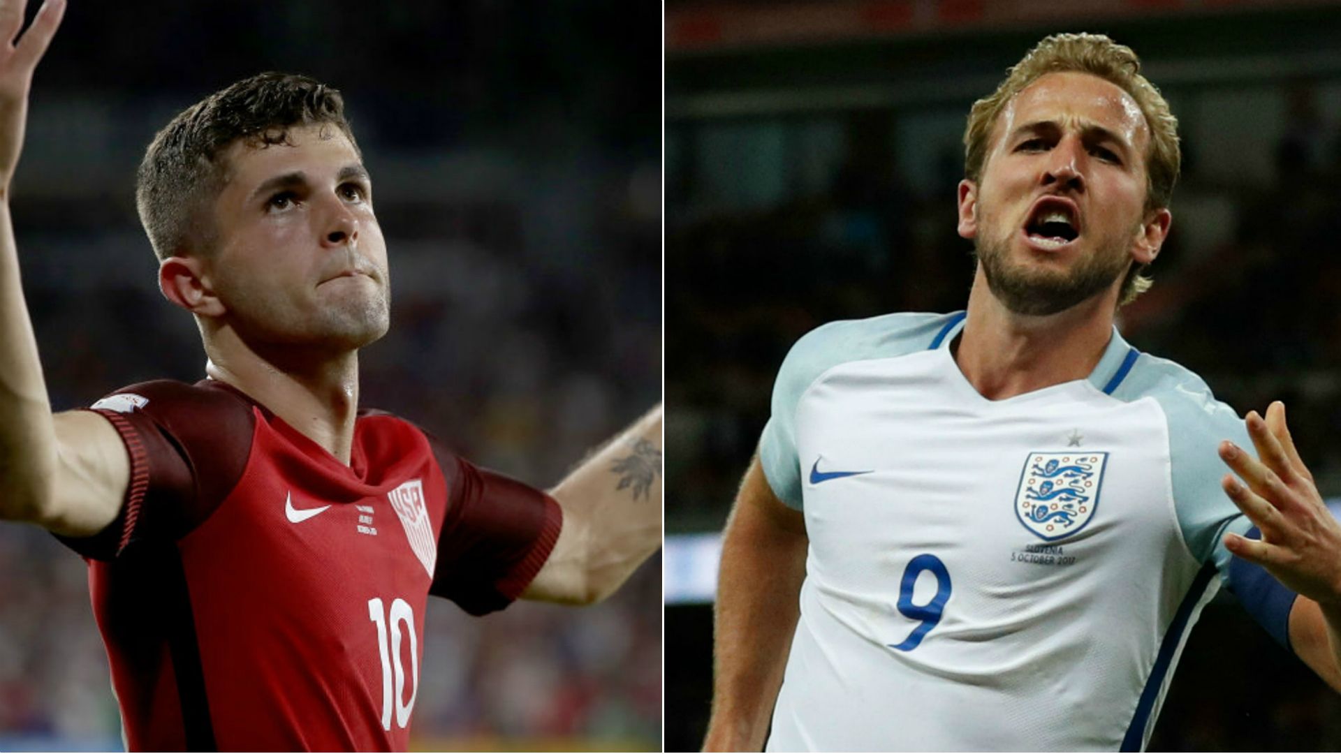 Christian Pulisic Harry Kane US England friendly