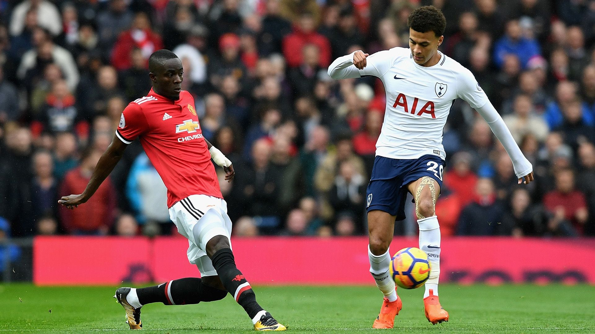 Eric Bailly Dele Alli Manchester United Tottenham Premier League